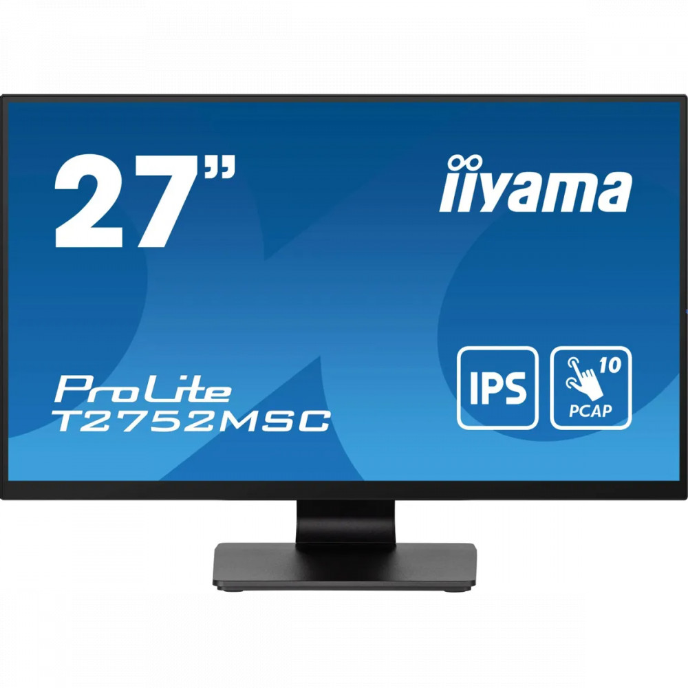 Монитор IIYAMA ProLite T2752MSC-B1 27 ", IPS, Full HD 1920x1080 (16:9), 60 Гц — фото товара