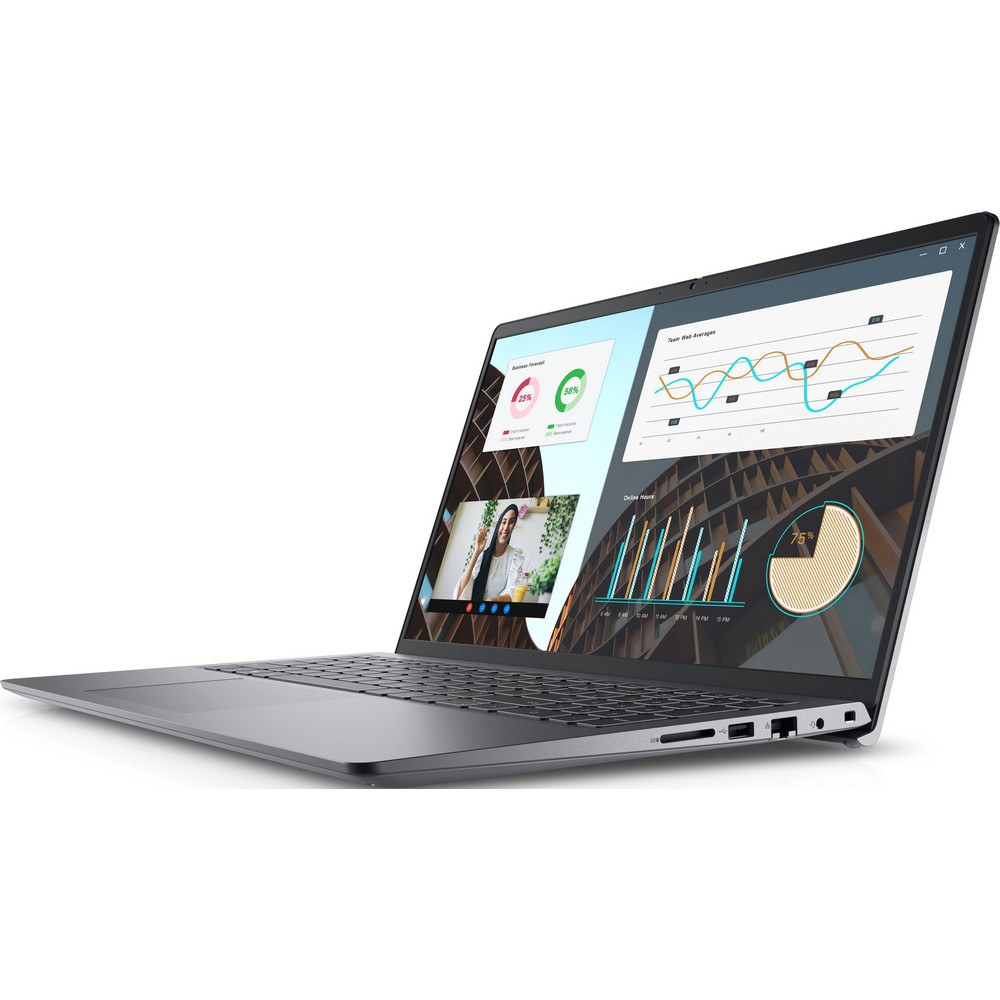 Ноутбук Dell Vostro 3530 210-BGLW-N3404PVNB3530EMEA01_UBU 15.6 ", FHD 1920x1080 (16:9), Intel, Core i5, 16 Гб, 512 ГБ, Intel Iris Xe Graphics, Linux - миниатюра 2