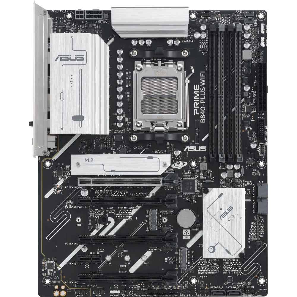 Материнская плата Asus PRIME B840-PLUS WIFI ATX, AMD AM5 - миниатюра 3