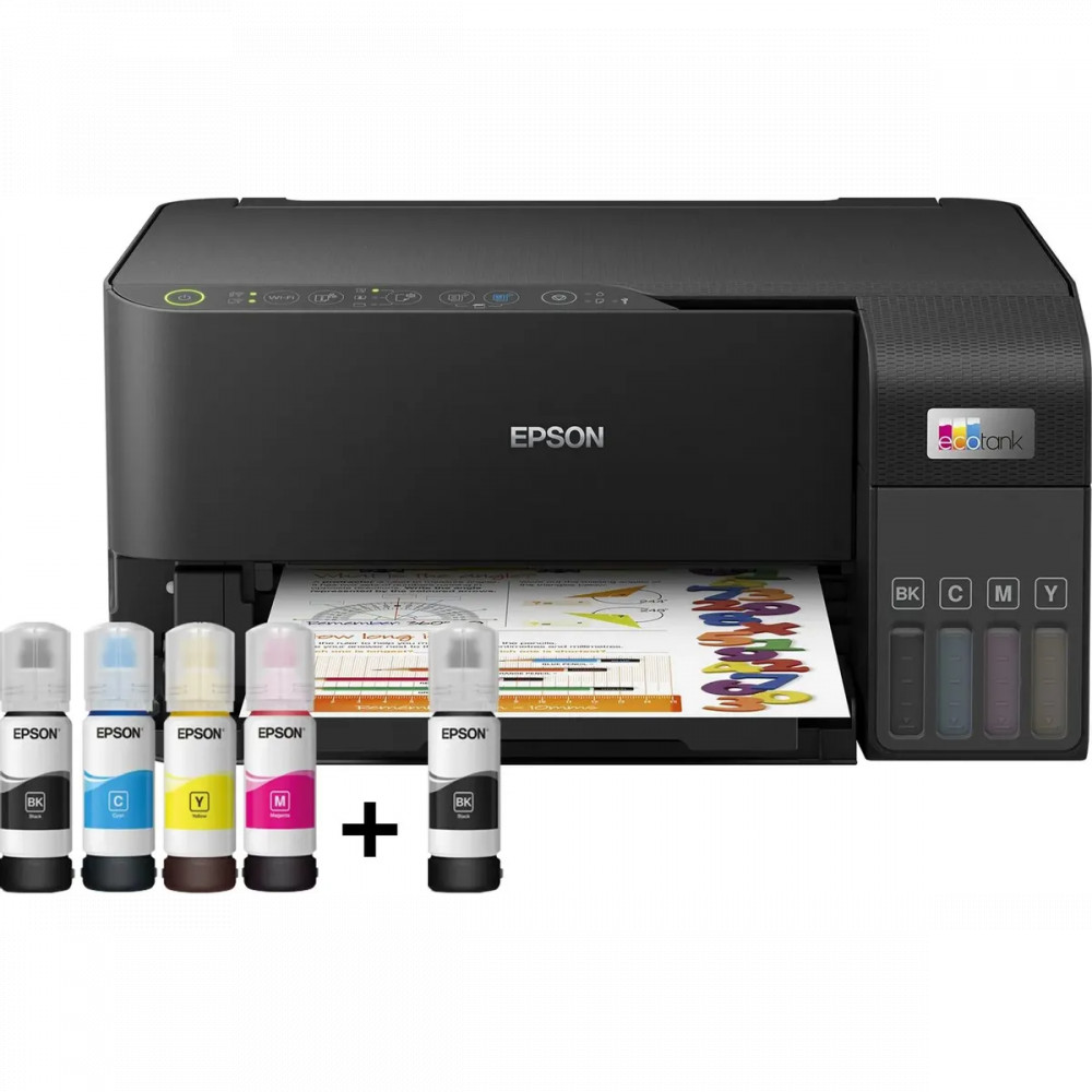 МФУ Epson EcoTank L3550 C11CK59405/C11CK59506 А4, Струйный, Цветная - миниатюра 2