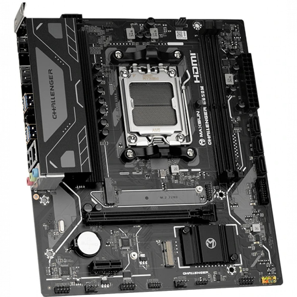 Материнская плата Maxsun Challenger B650M V2 6940709661659 Micro-ATX, AMD AM5 - миниатюра 2
