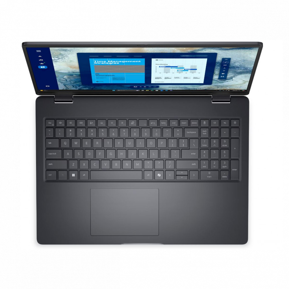 Ноутбук Dell Pro 16 PC16250 BTO107_PC16250_EMEA_210-BQHB 16 ", WUXGA 1920x1200 (16:10), Intel, Core Ultra 7, 16 Гб, 512 ГБ, Intel Graphics, Windows 11 Pro - миниатюра 4