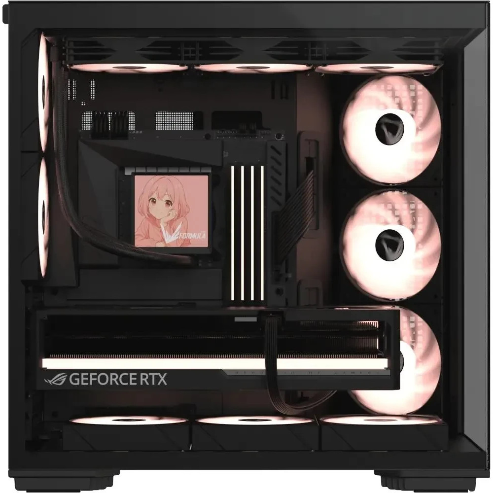 Корпус Formula CRYSTAL Z7 PA BLACK Mid-Tower - миниатюра 2