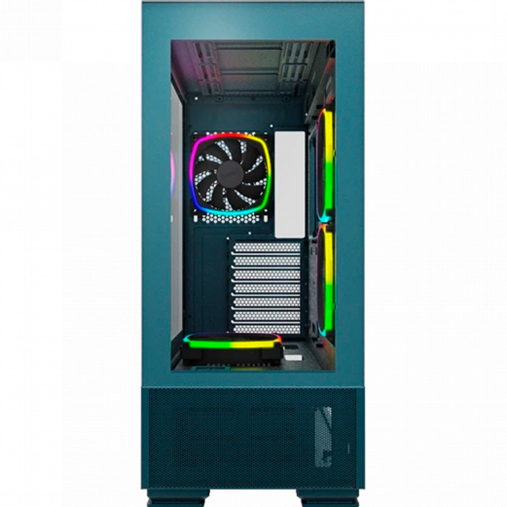 Корпус Montech SKY TWO MOROCCO Blue Mid-Tower - миниатюра 2