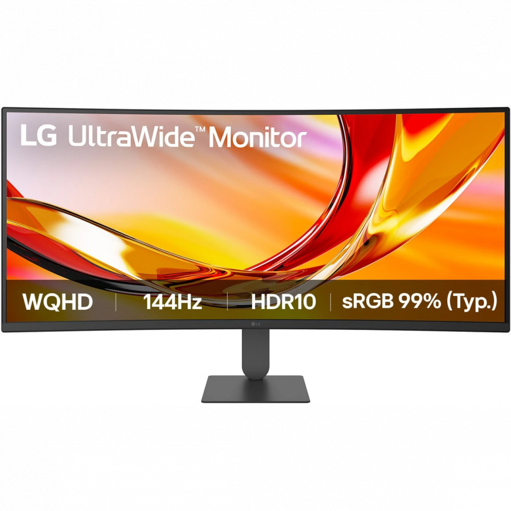 Монитор LG 34U620B-B UltraWide 34 ", VA, Ultra-Wide QHD 3440x1440 (21:9), 144 Гц — фото товара