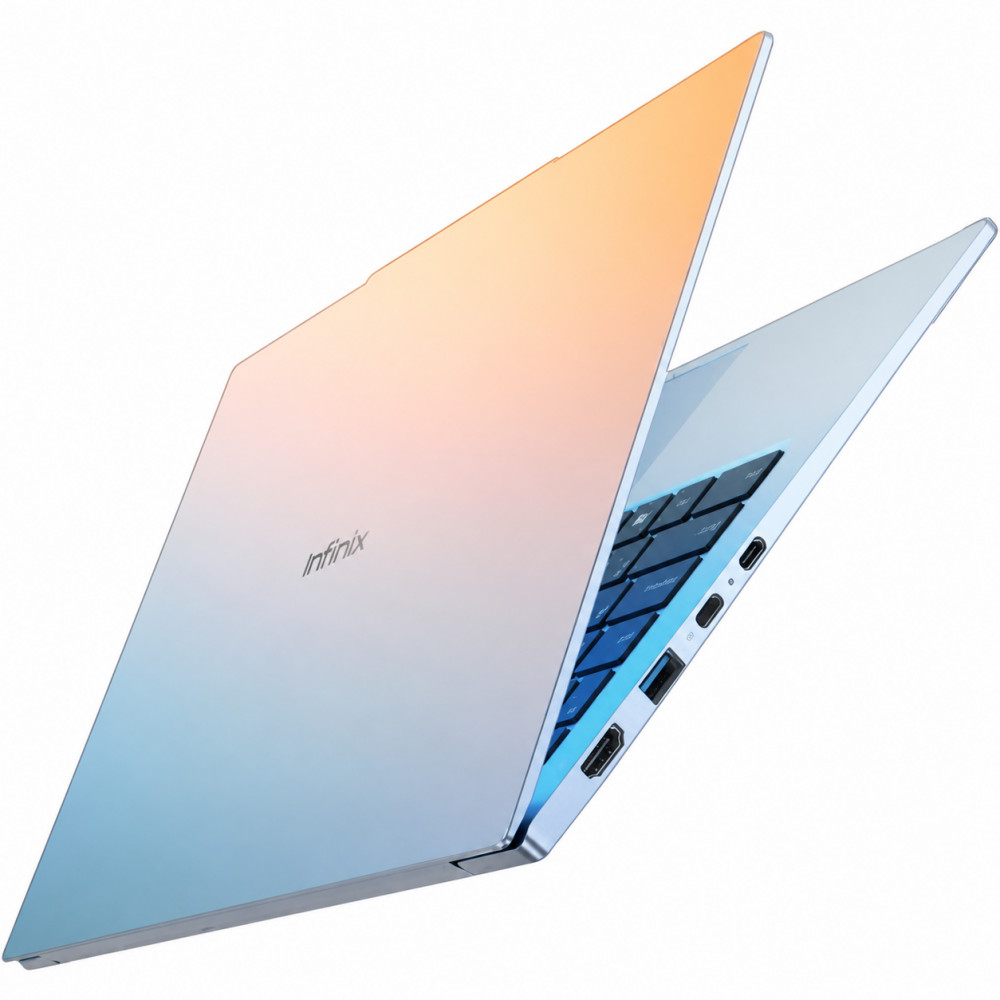 Ноутбук Infinix Xbook B14 71005000832 14 ", WUXGA 1920x1200 (16:10), AMD, Ryzen 7, 16 Гб, 512 ГБ, AMD Radeon 680M, FreeDOS - миниатюра 2