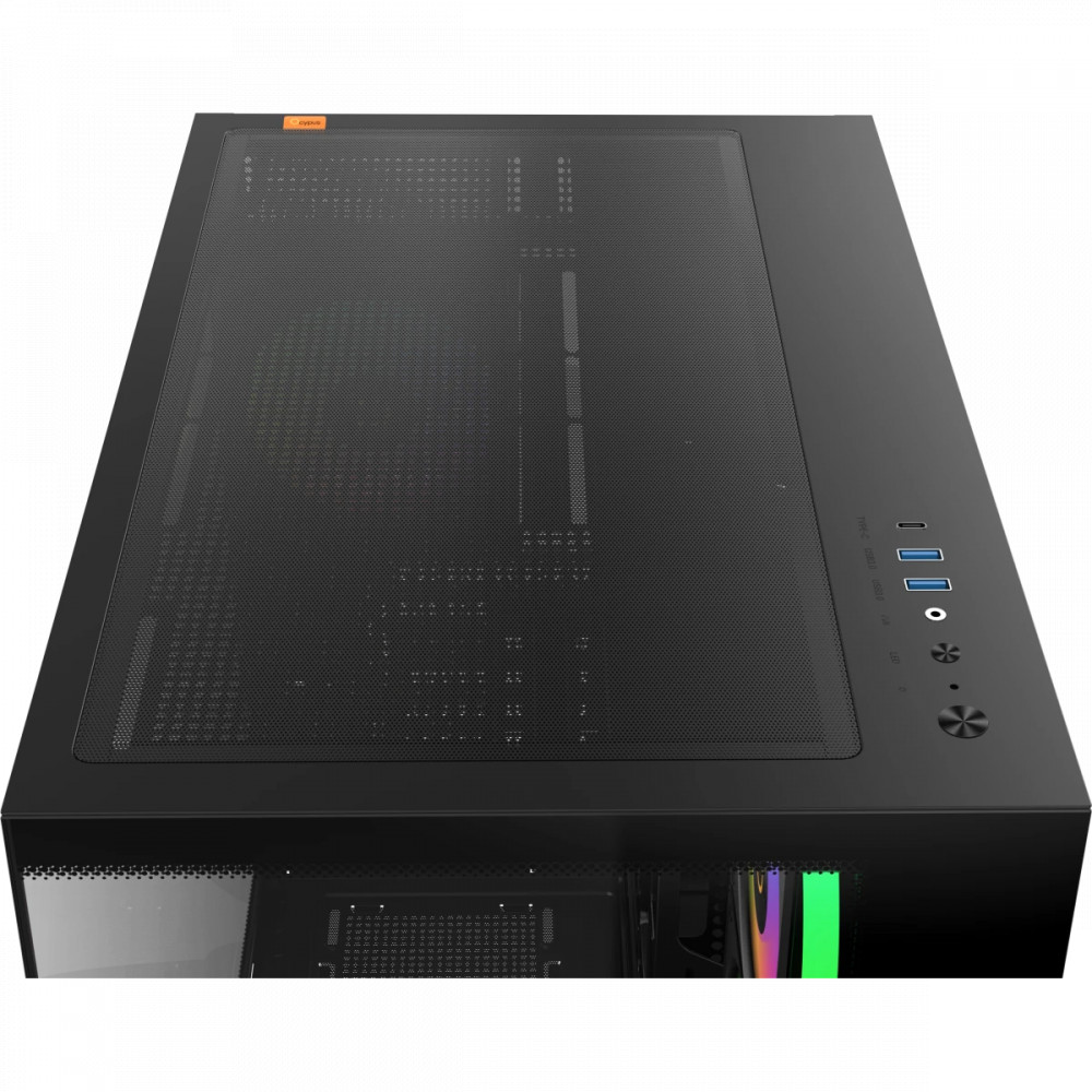 Корпус Ocypus Gamma C74 ARGB Gamma-C74-BKD400XX-GL Mid-Tower - миниатюра 4