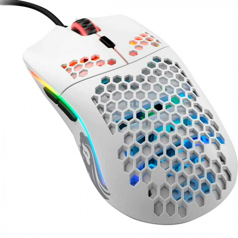 Мышь GLORIOUS Model O Minus White GOM-WHITE Игровые, Проводная - миниатюра 3