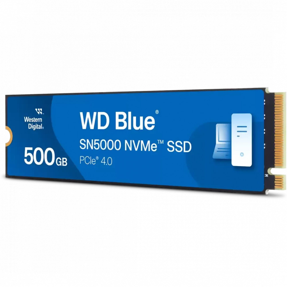 Жесткий диск Western Digital Blue SN5000 WDS500G4B0E SSD (твердотельные), 500 ГБ, M.2, PCIe - миниатюра 2