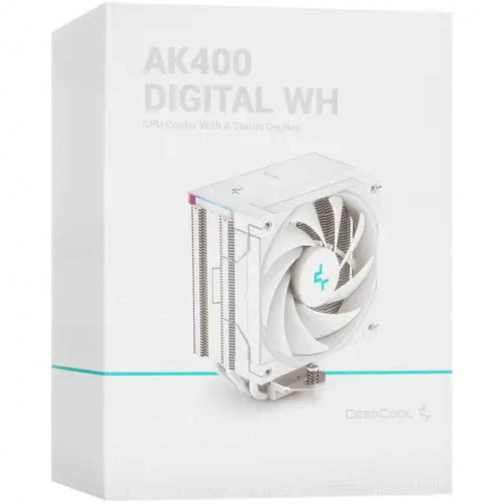 Система охлаждения Deepcool AK400 DIGITAL WHITE R-AK400-WHADMN-G Для процессора - миниатюра 11