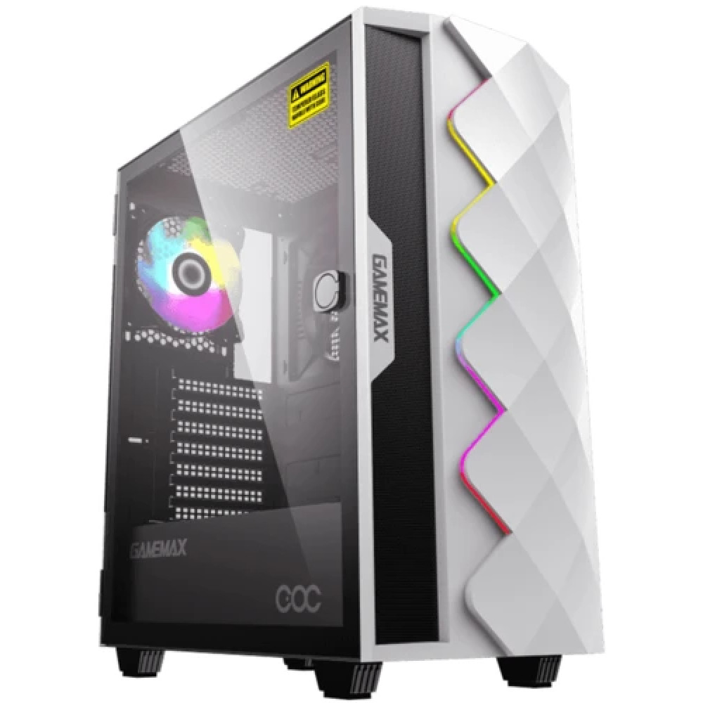 Корпус GameMax Diamond COC White Diamond COC WT Mid-Tower — фото товара