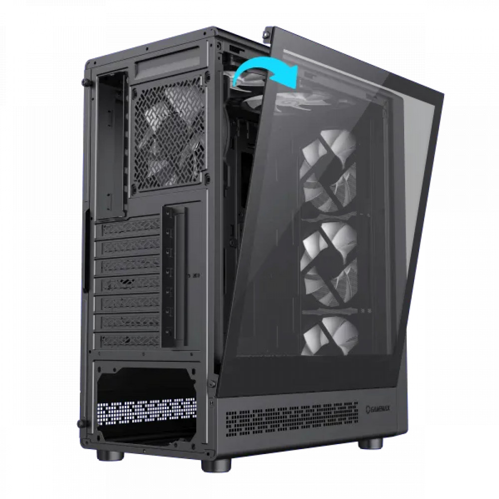 Корпус GameMax Storm 2 AB Black 1115-3803R0006 Mid-Tower - миниатюра 3