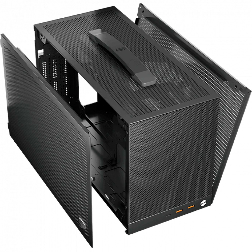 Корпус PCcooler K101 MESH GY 3F Mini-Tower - миниатюра 6