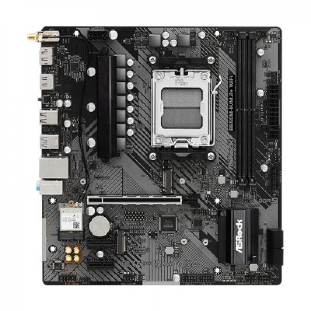 Материнская плата ASRock B650M-H/M.2+ WIFI Micro-ATX, AMD AM5 — фото товара