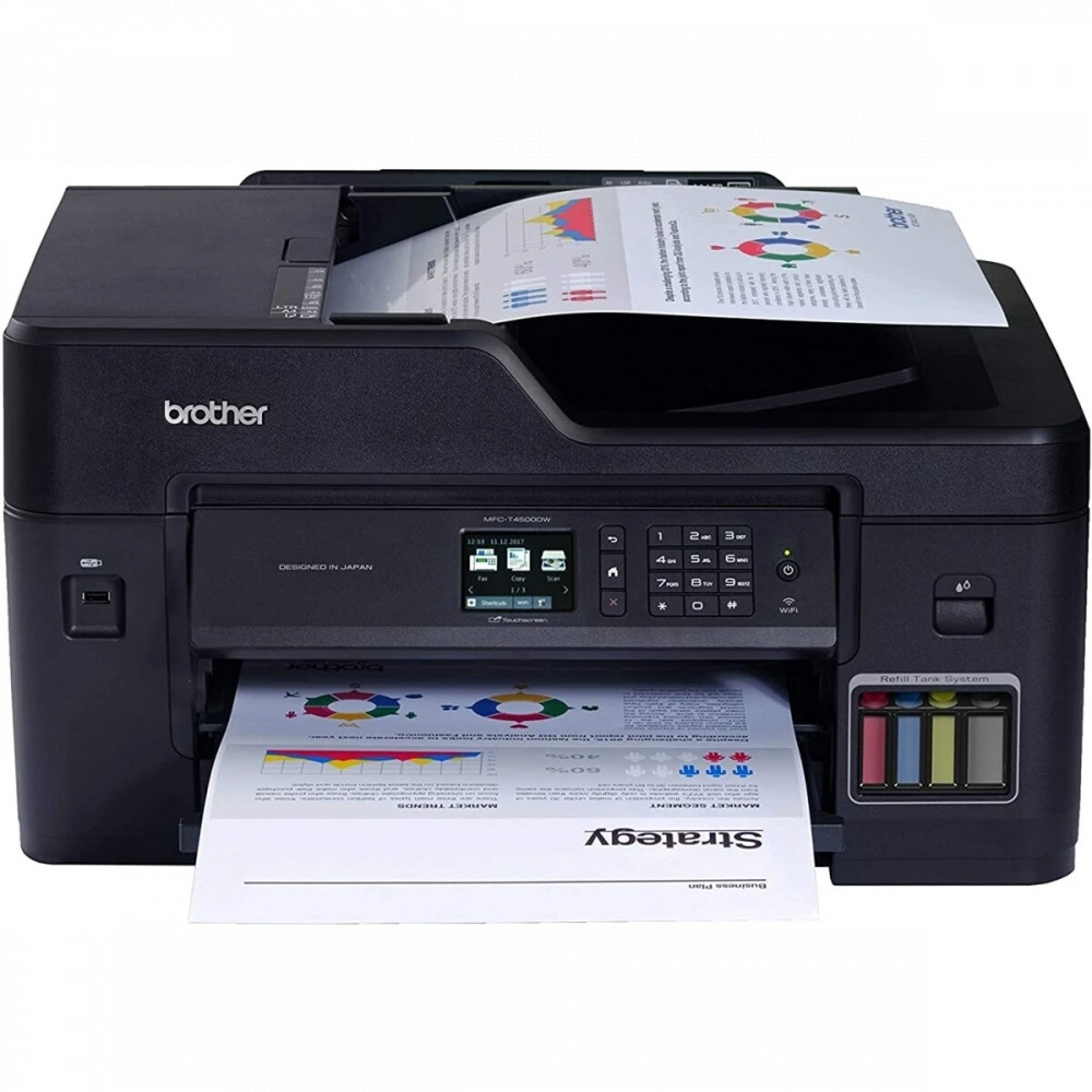 МФУ Brother MFC-T4500DW MFCT4500DW А3, Струйный, Цветная — фото товара