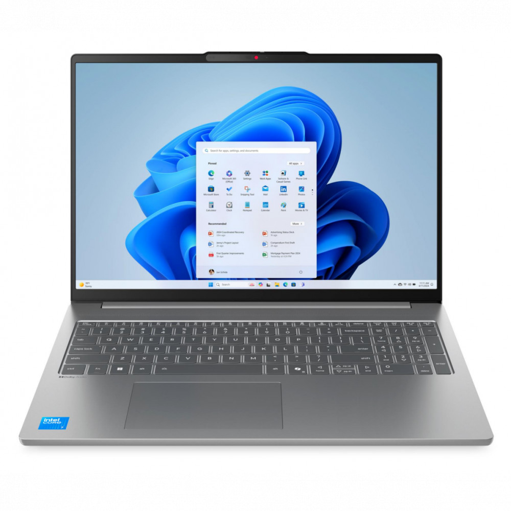 Ноутбук Lenovo IdeaPad Slim 5 16IRH10R 83J1001ERK 16 ", WQXGA+ 2880x1800 (16:10), Intel, Core 5, 32 Гб, 1 ТБ, Intel Graphics — фото товара
