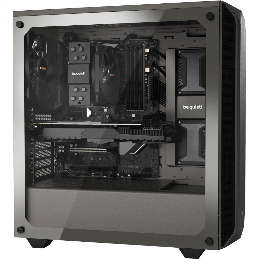 Корпус be quiet! PURE BASE 500 Window Metallic Gray BGW36 Mid-Tower - миниатюра 3