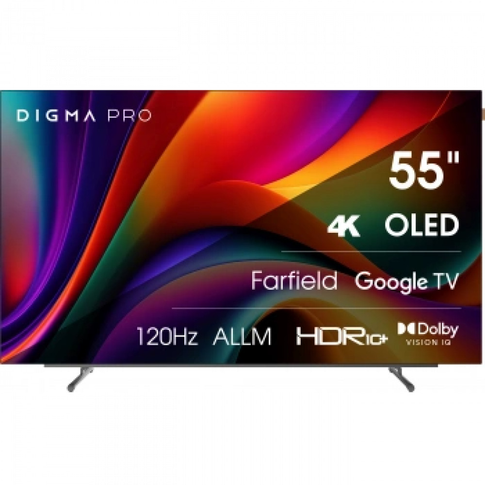 Телевизор Digma PRO 55M 55 ", Smart TV, Черный — фото товара
