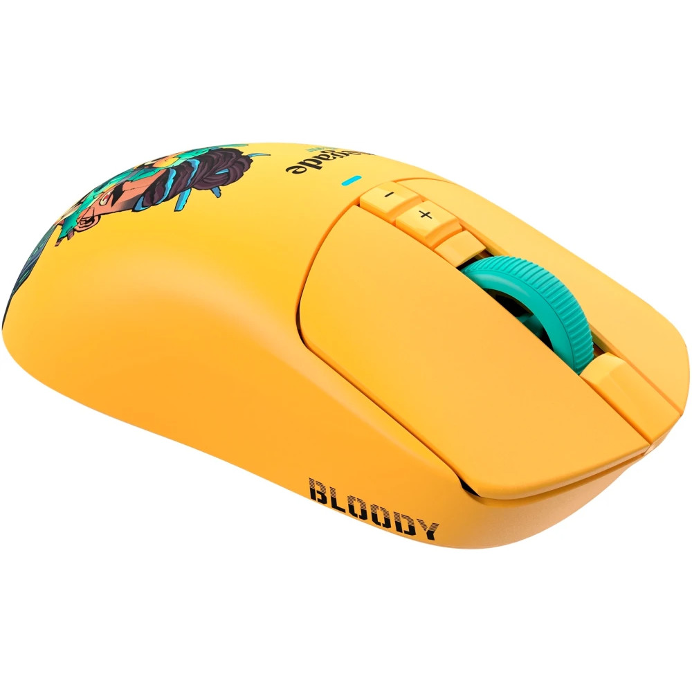Мышь Bloody R72 Ultra Duo Renegade Yellow R72 ULTRA DUO RENEGADE Игровые, Беспроводная - миниатюра 2