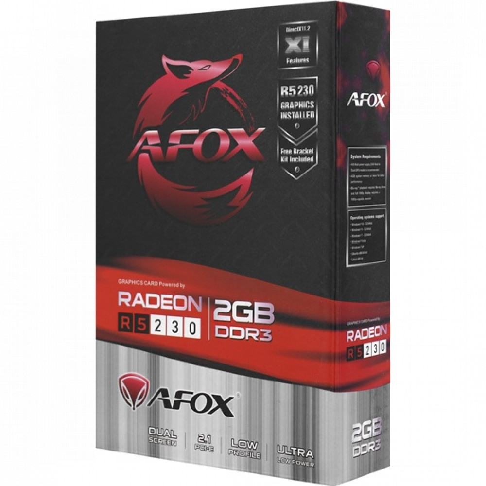 Видеокарта AFOX R5 230 AFR5230-2048D3L5-V2 2 ГБ - миниатюра 2
