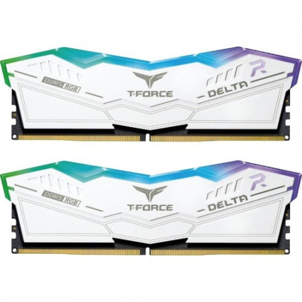 ОЗУ Team Group Team T Force Delta RGB FF4D564G6000HC38ADC01 DIMM, DDR5, 64 Гб (2 х 32 Гб), 6000 МГц — фото товара