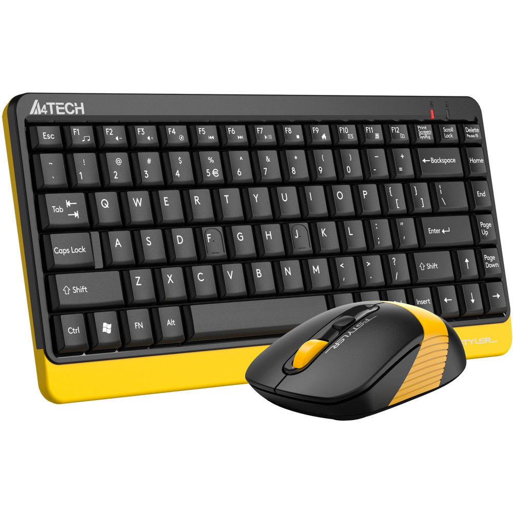 Клавиатура + мышь A4Tech Fstyler FG1110 FG1110 BUMBLEBEE - миниатюра 2