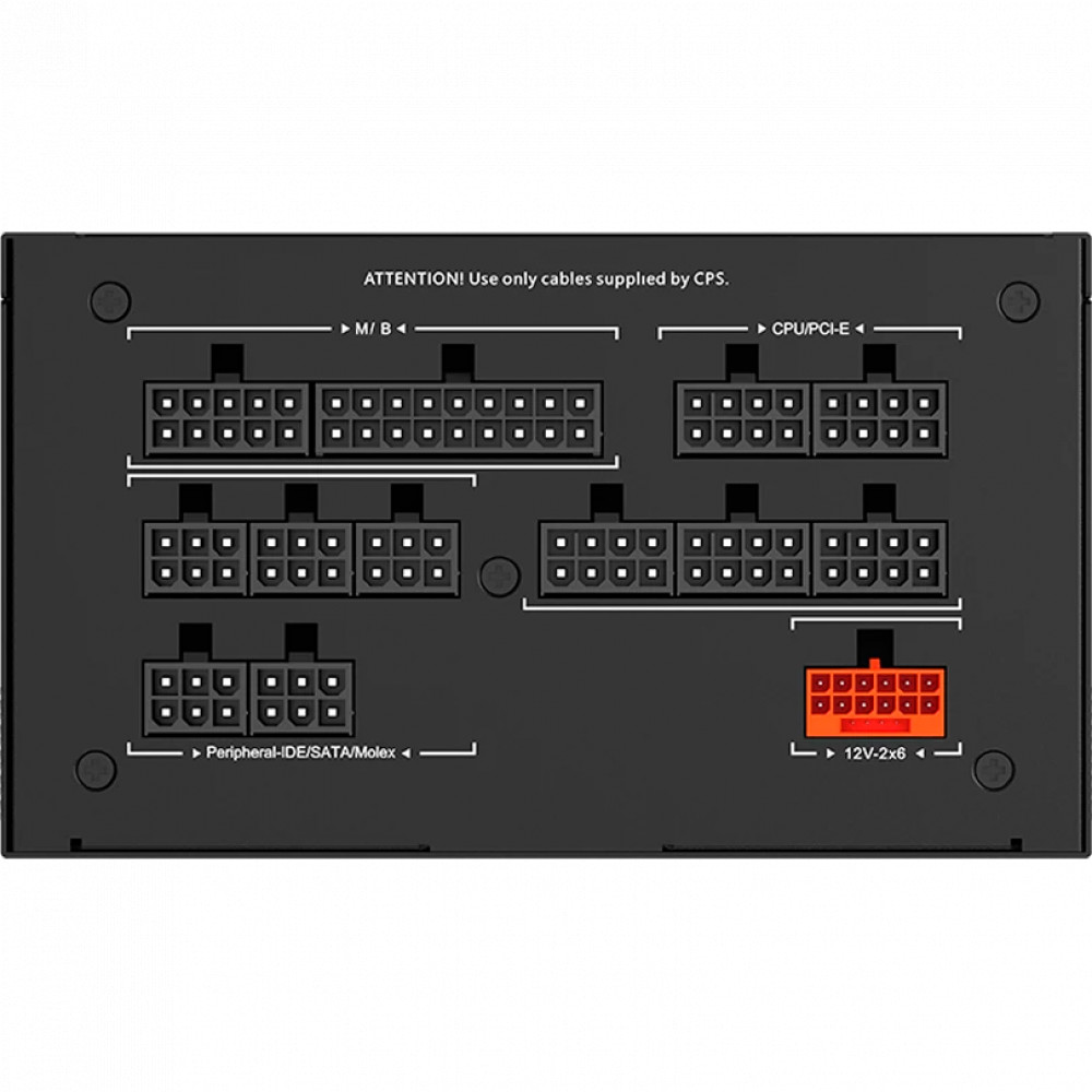 Блок питания PCcooler YS850 P5-YS850-G1F 850 Вт - миниатюра 4