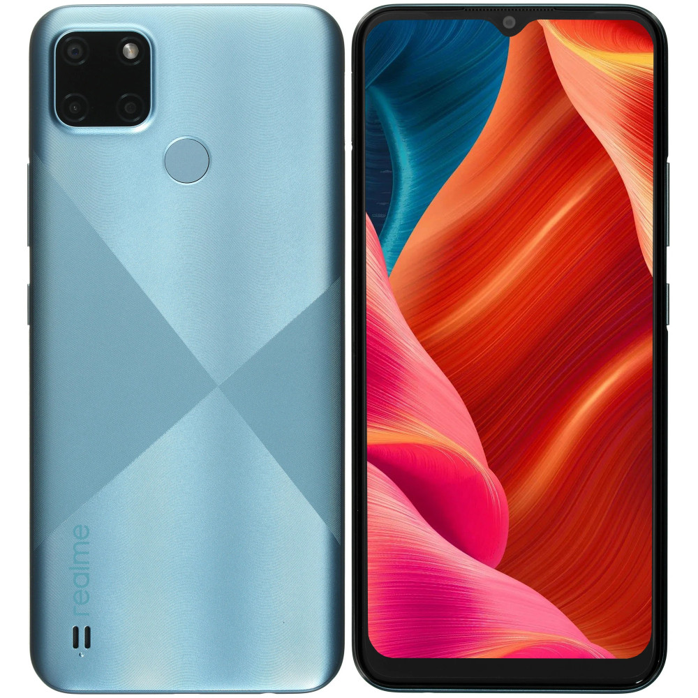 Смартфон REALME C21Y (3/32Gb) Blue RMX3261/32GB/BLUE 32 Гб, 3 Гб — фото товара