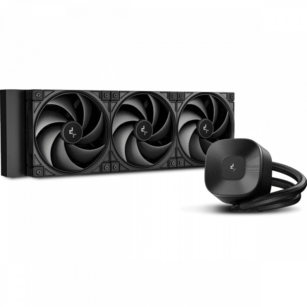 Система охлаждения Deepcool LE360 V2 Zero Dark R-LE360ZERO-BKLNMD-G-1 Для процессора — фото товара