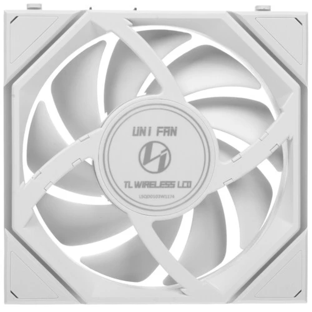 Система охлаждения Lian Li UNI FAN TL LCD WIRELESS 120-1 REVERS WHITE 12RTLLCD1W1W Для системного блока - миниатюра 2