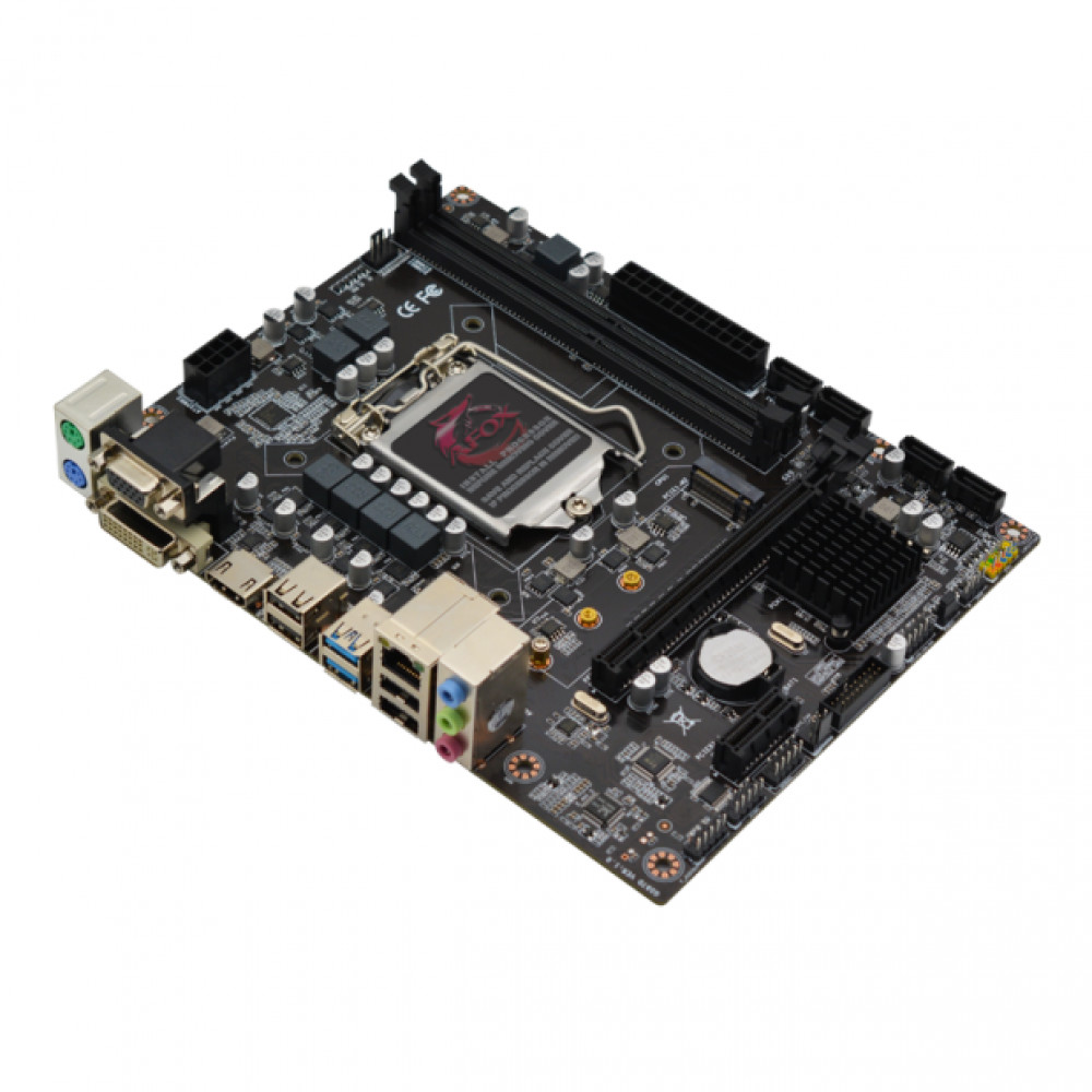 Материнская плата AFOX IH510-MA2-V2 Micro-ATX, LGA 1200 - миниатюра 2