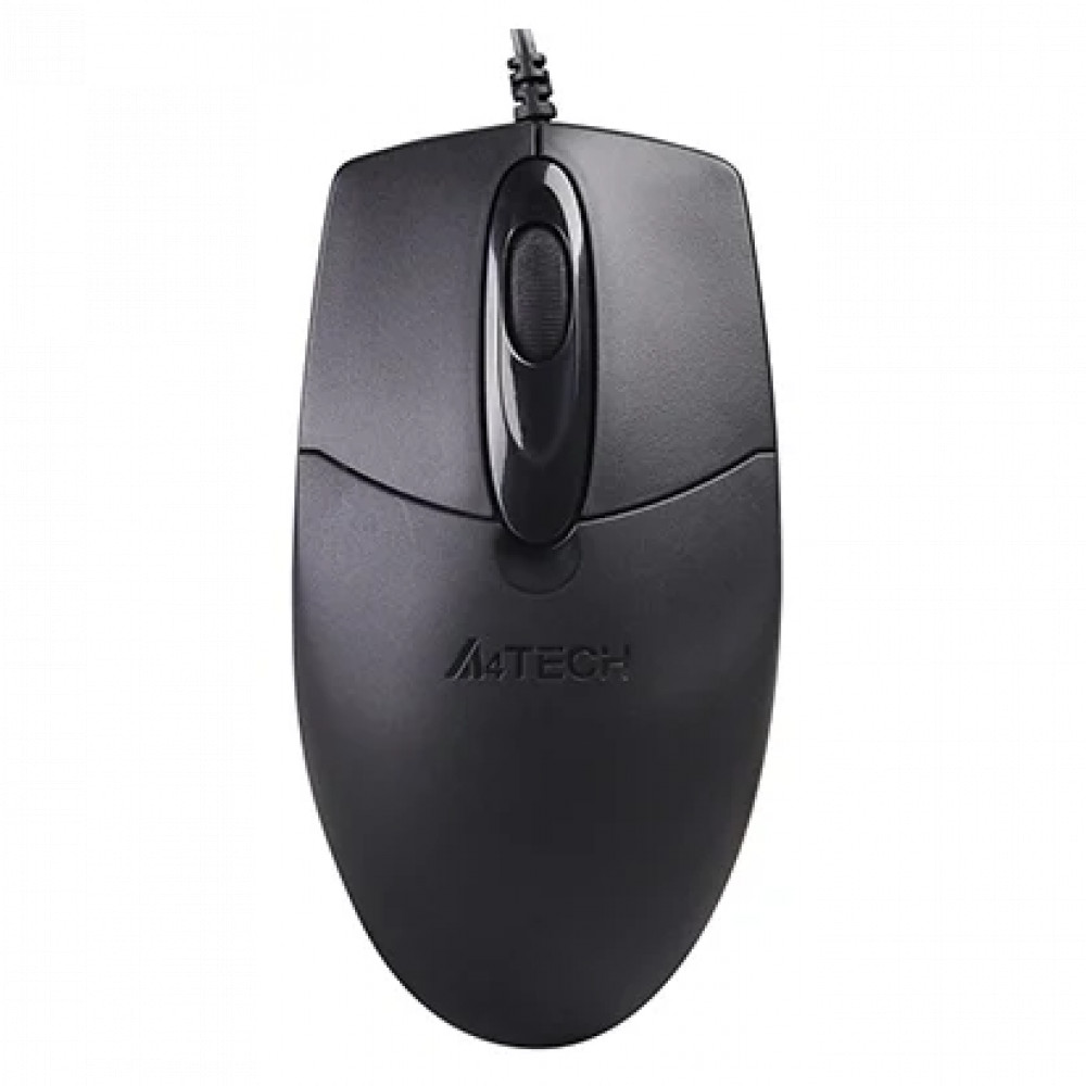 Мышь A4Tech OP-720 OP-720 USB (BLACK) Бюджетные, Проводная — фото товара