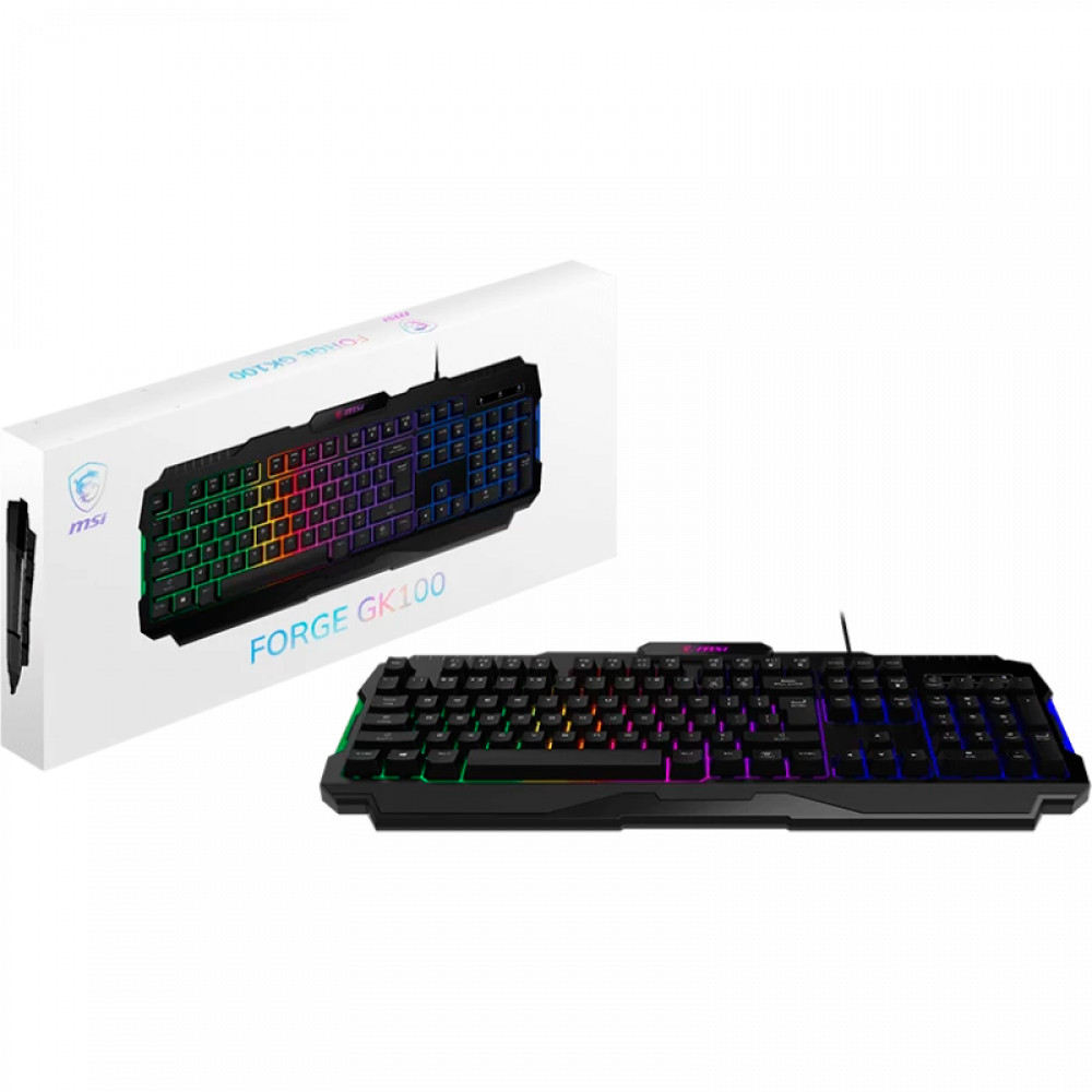 Клавиатура MSI FORGE GK100 RU Проводная, USB - миниатюра 5