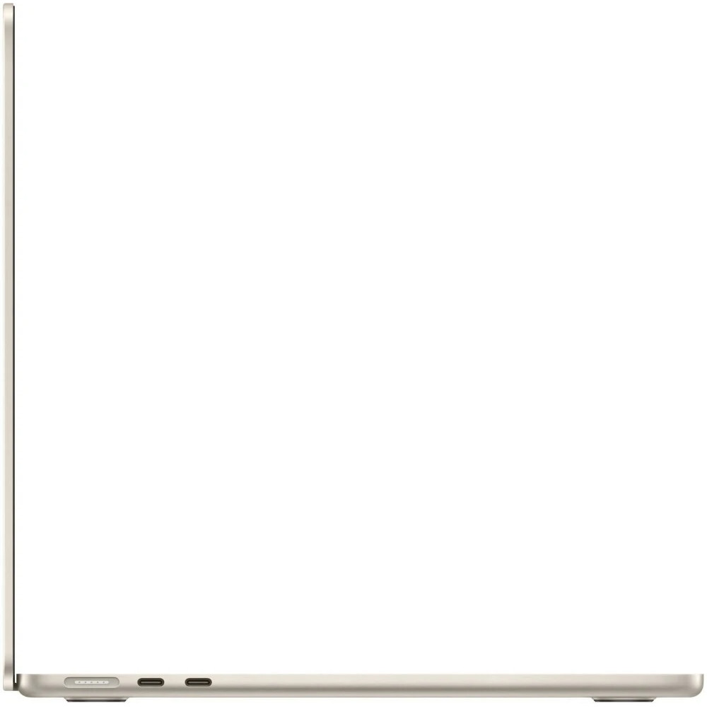 Ноутбук Apple MacBook Air 13 Starlight (M4, 2025) (MW103LL/A) 13.6 ", WQXGA 2560x1664 (16:10), Apple, M4 series, 16 Гб, 512 ГБ, Apple M4 10-core, Mac OS - миниатюра 3
