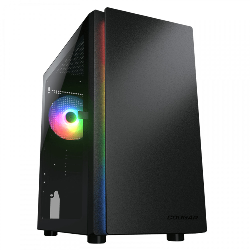Корпус Cougar Purity RGB Black CGR-5PC4B-RGB Mini-Tower - миниатюра 2