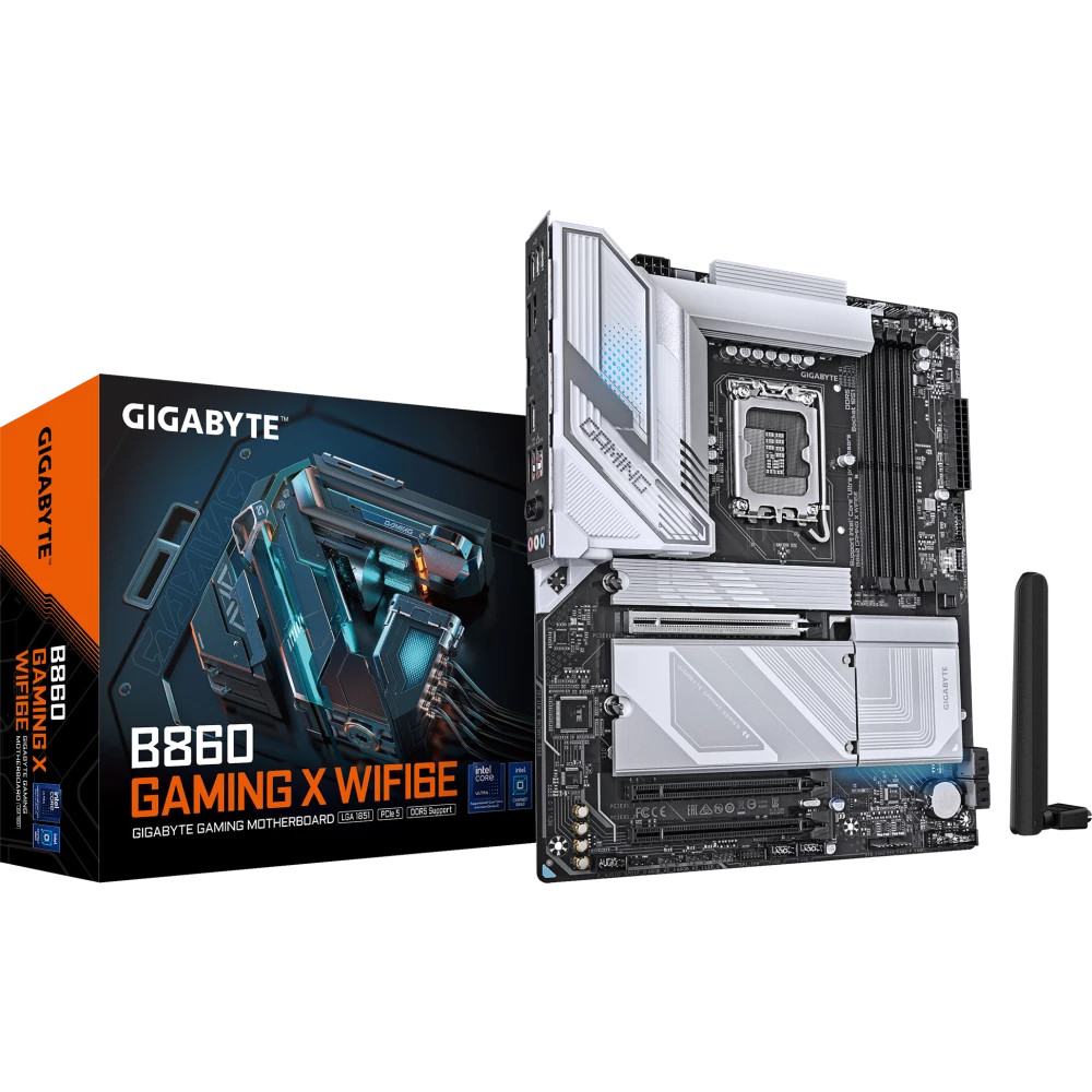 Материнская плата Gigabyte B860 GAMING X WIFI6E ATX, LGA 1851 — фото товара