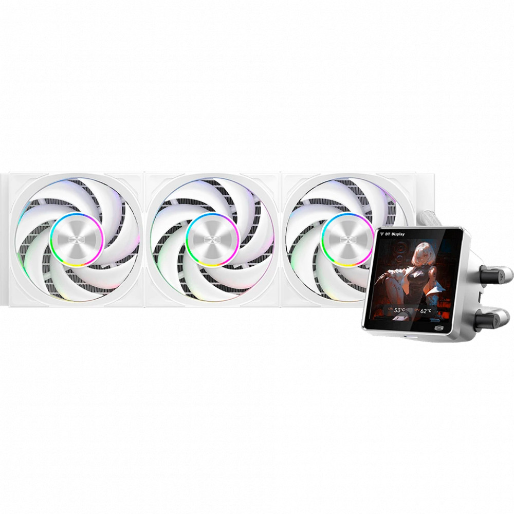 Система охлаждения PCcooler DT360 ARGB Display WH Для процессора — фото товара