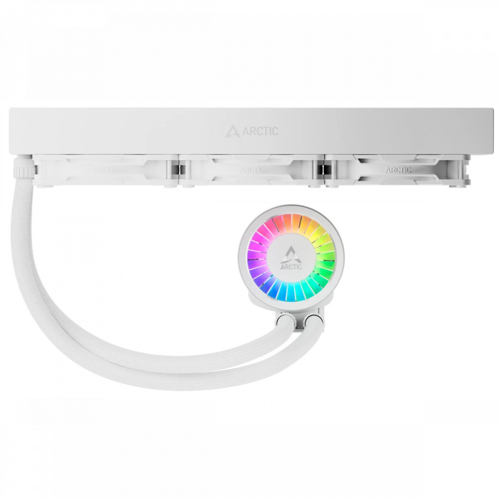Система охлаждения ARCTIC Cooling Liquid Freezer III Pro 360 ARGB White ACFRE00188A Для процессора - миниатюра 3