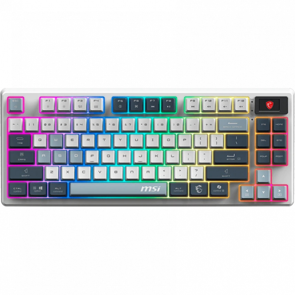 Клавиатура MSI Forge GK600 White S11-43RUP01-HH9 Беспроводная, Bluetooth — фото товара