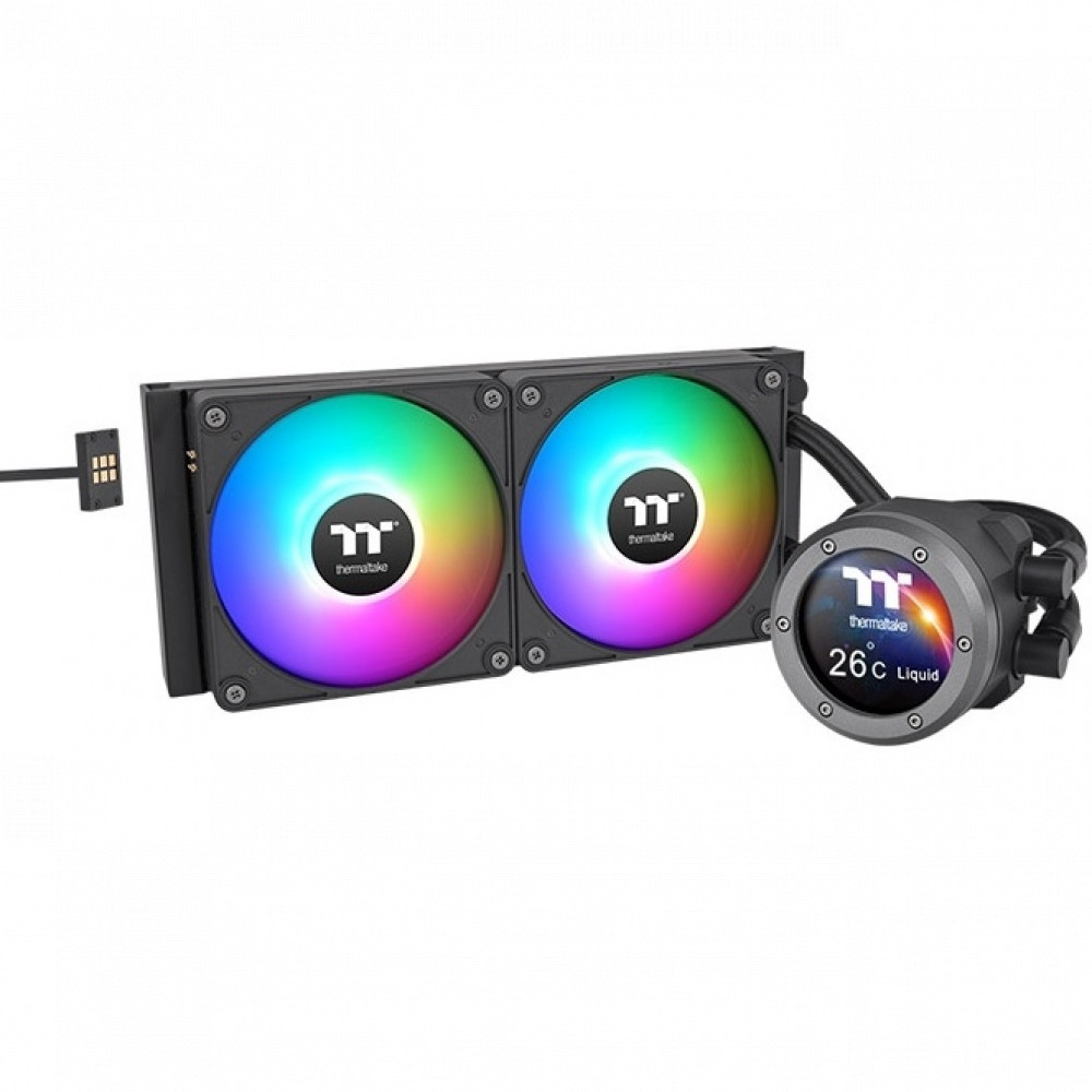 Система охлаждения Thermaltake TH240 V2 Ultra EX ARGB Black CL-W414-PL12SW-A Для процессора — фото товара