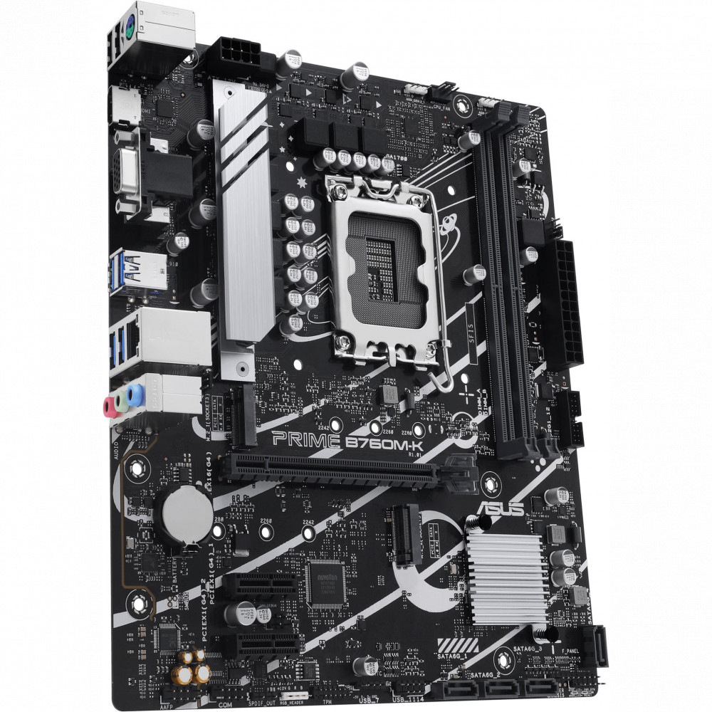 Материнская плата Asus PRIME B760M-K 90MB1FI0-M0EAY0 Micro-ATX, LGA 1700 — фото товара
