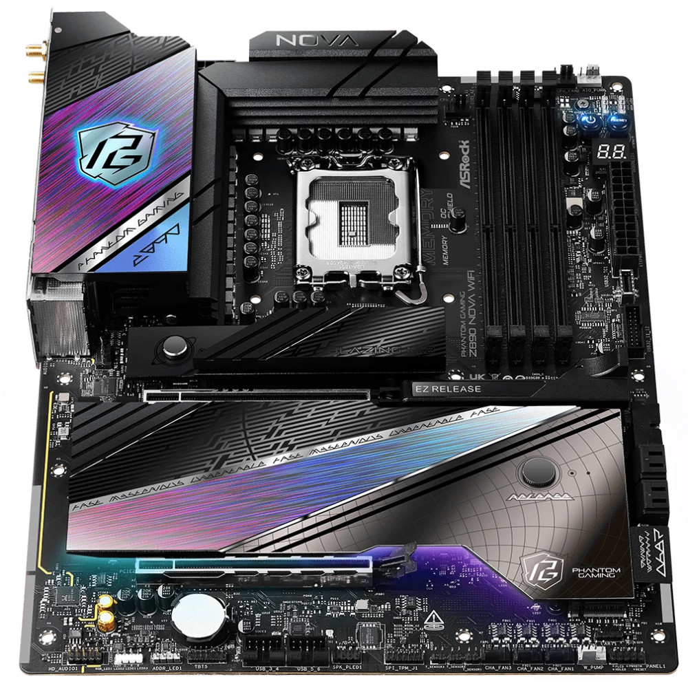 Материнская плата ASRock Z890 NOVA WIFI ATX, LGA 1851 - миниатюра 7