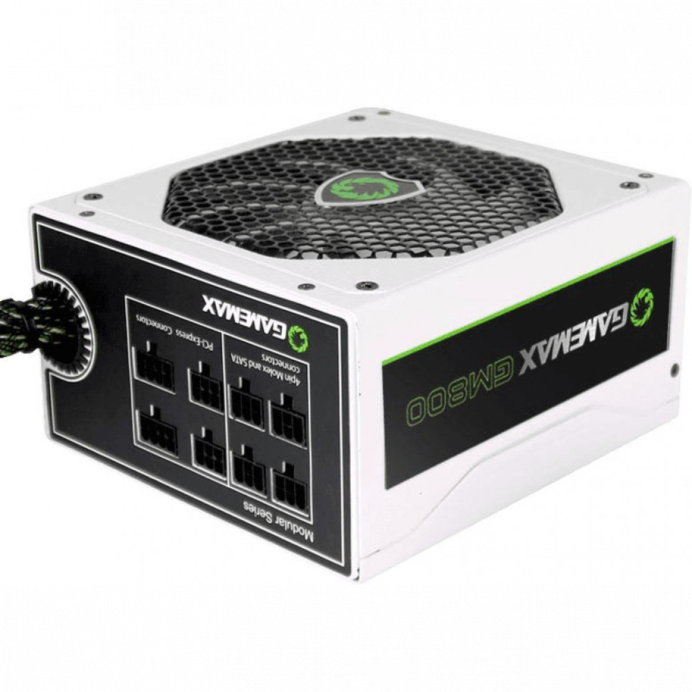 Блок питания GameMax GM-800 White GM-800 WHITE 800 Вт - миниатюра 3