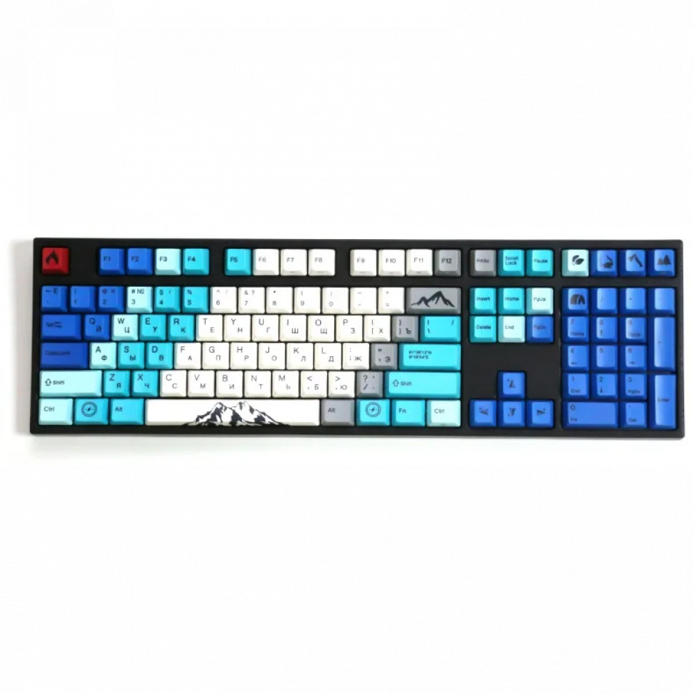 Клавиатура Varmilo Summit R1, VPT108, Gaming, Cherry Mx Brown, BT, 2.4GHz, Black, USB 312758 Беспроводная, Bluetooth — фото товара