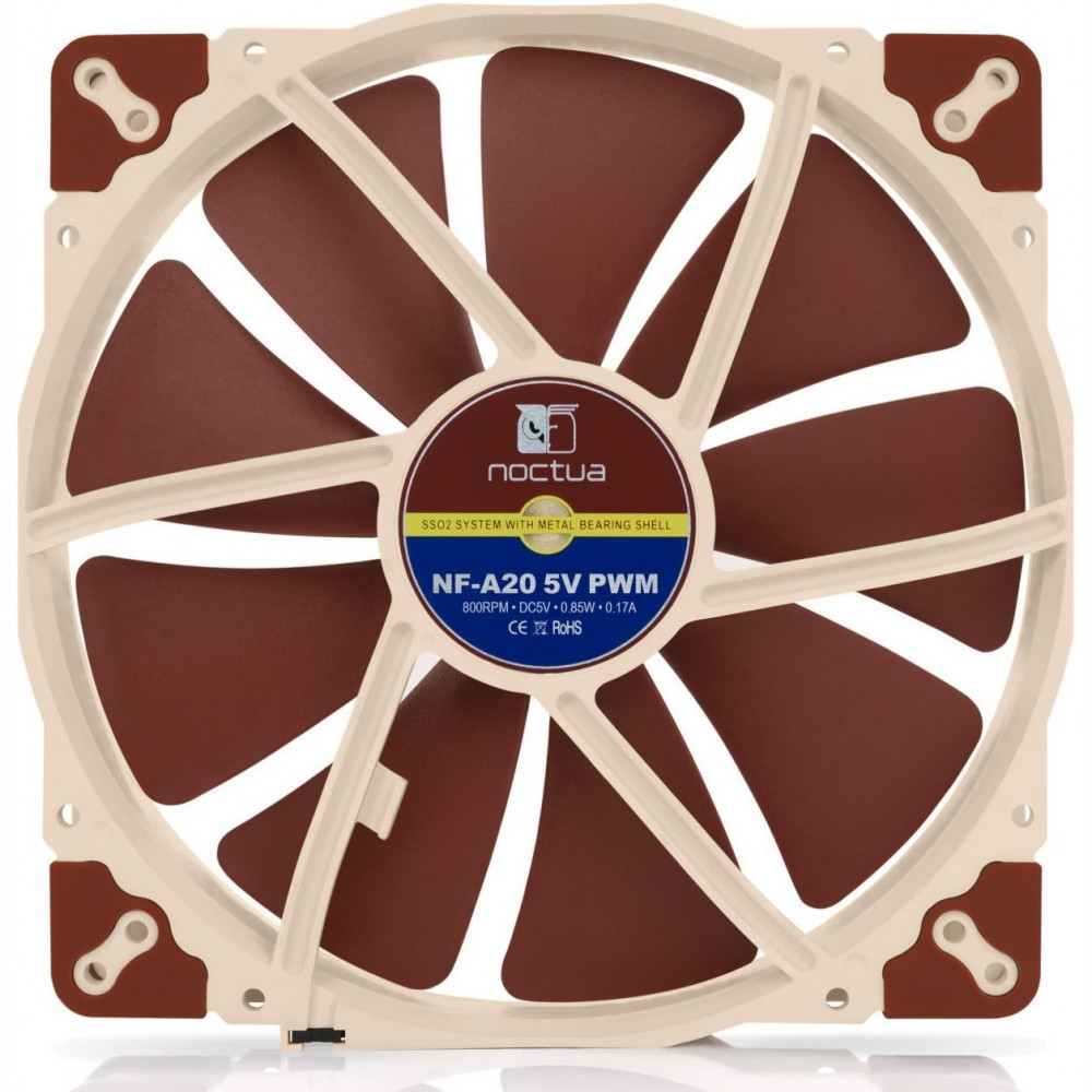 Система охлаждения Noctua NF-A20 5V PWM - миниатюра 3