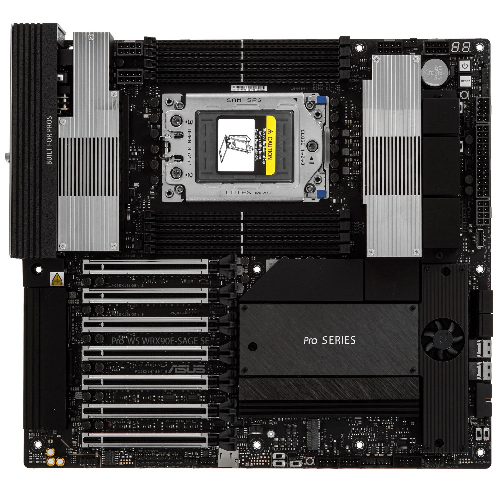 Материнская плата Asus PRO WS WRX90E-SAGE SE SSI EEB, AMD sTR5 — фото товара