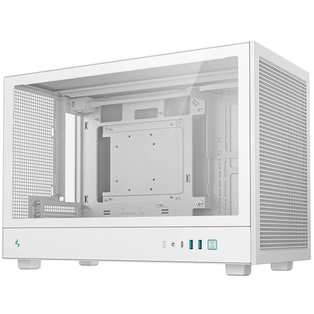 Корпус Deepcool CH260 White R-CH260-WHNGM0-G-1 Mini-Tower - миниатюра 3