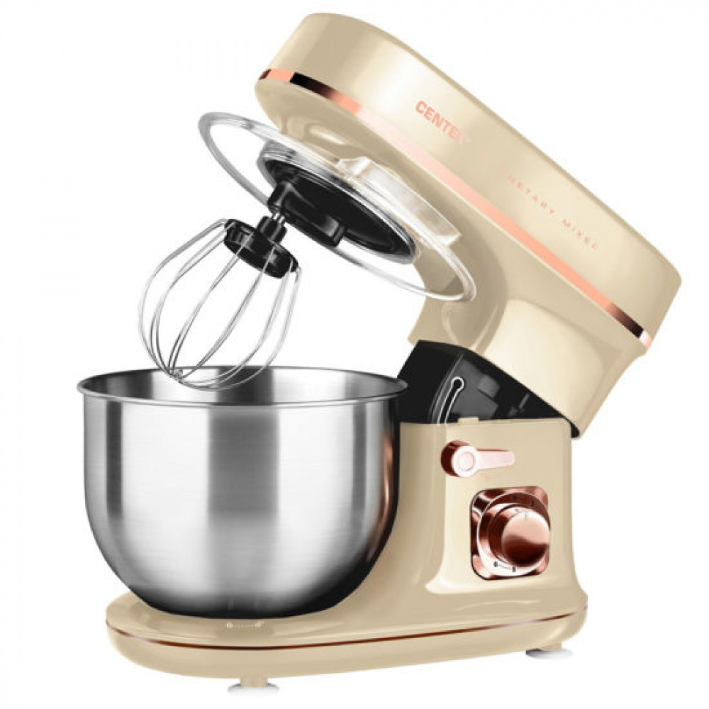 Миксер Centek CT-1139 Beige Стационарный, 1300 Вт - миниатюра 2
