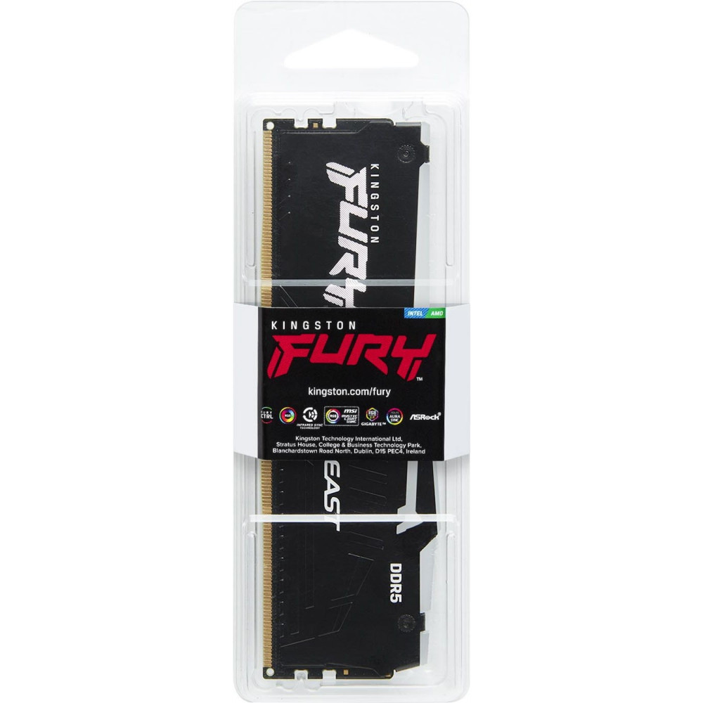 ОЗУ Kingston FURY Beast RGB KF556C36BBEA-8 DIMM, DDR5, 8 Гб, 5600 МГц - миниатюра 3