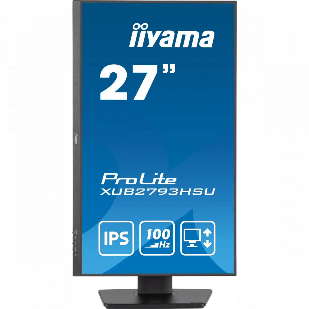 Монитор IIYAMA XUB2793HSU-B7 27 ", IPS, Full HD 1920x1080 (16:9), 100 Гц - миниатюра 2